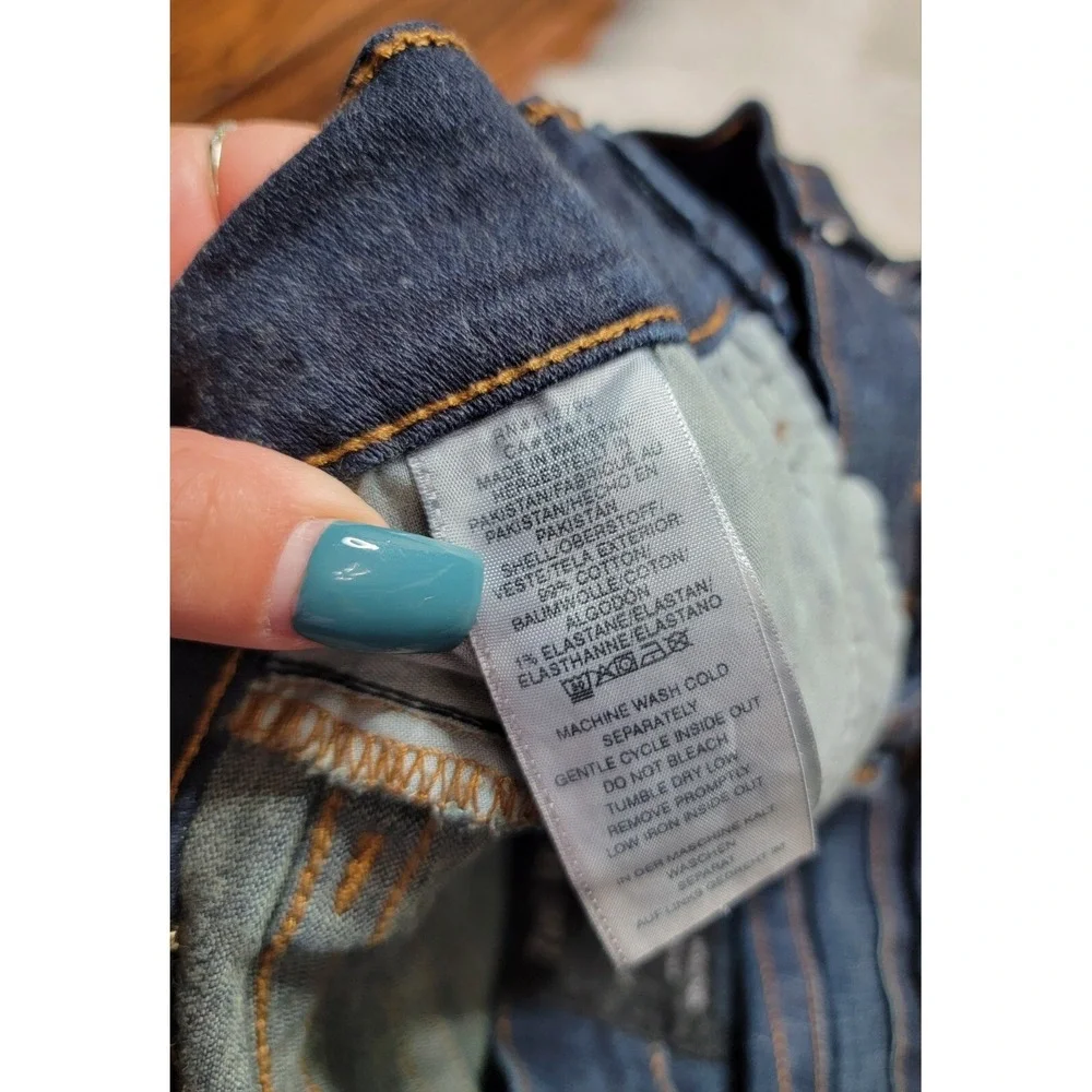 True Religion Ricky Jeans Men's Size 31 Relaxed Straight Leg Dark Wash Denim